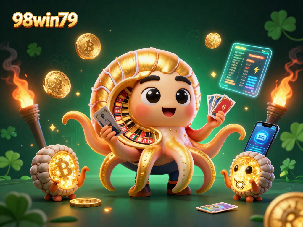 Win big with 98win79 while playing exciting casino games featuring vibrant 3D characters.