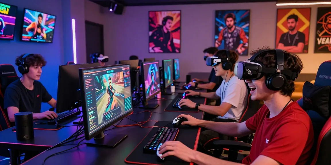 Diverse players engaging on gaming platforms featuring the exciting Rr8i experience in a dynamic, modern gaming environment.