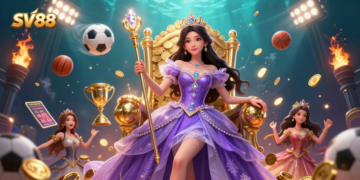 Experience thrilling sports betting at SV88 with dynamic gaming elements and a royal ambiance.