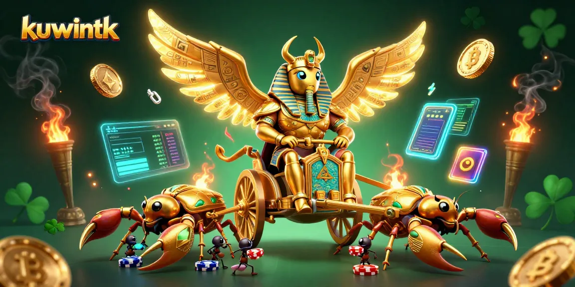 Experience the thrill of trading crypto with kuwintk in a vibrant, dynamic casino scene.