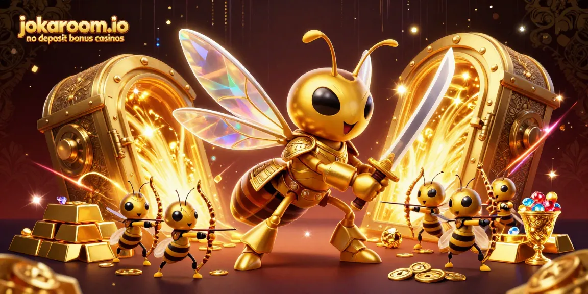 Join the excitement at jokaroom.io no deposit bonus casinos, featuring a gold-filled adventure with energizing characters.
