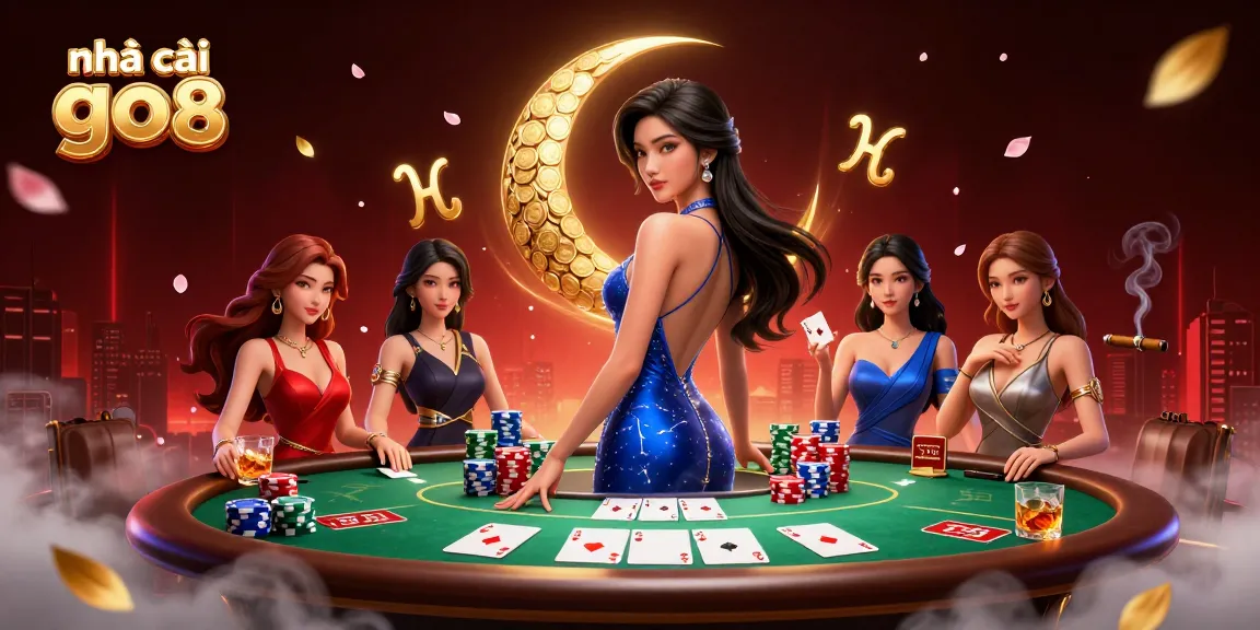 Experience thrilling gameplay with nhà cái go8, featuring live poker and casino action.