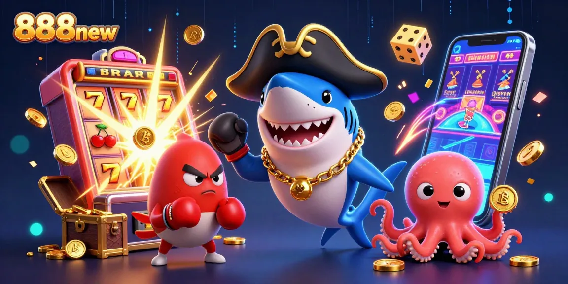 Engage with thrilling games at 888new with vibrant characters and jackpot action.
