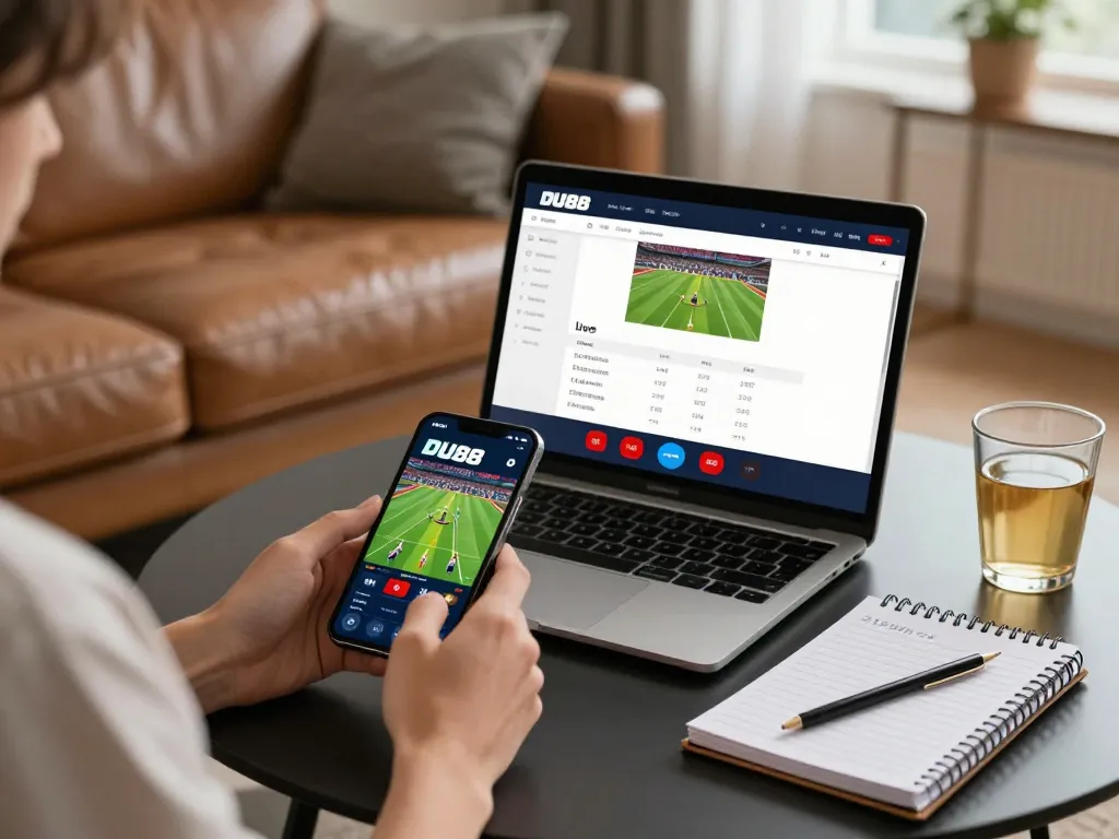Experience DU88 mobile betting with excitement while engaging in responsible gambling activities at home.