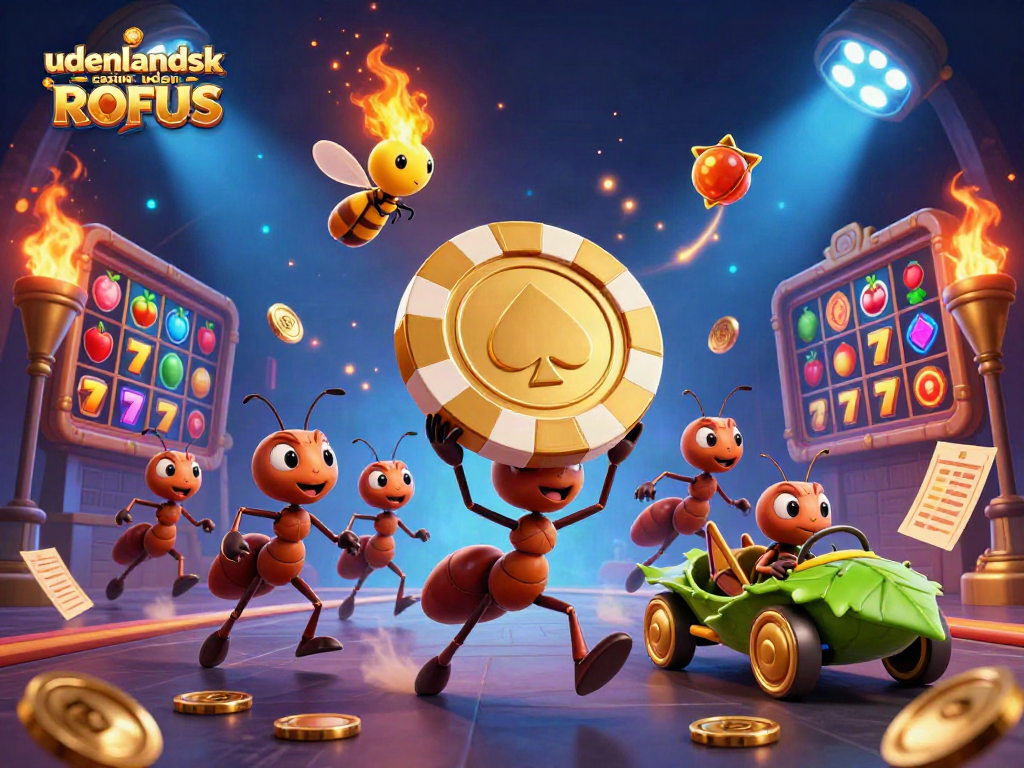 Engage with udenlandsk casino uden ROFUS in a vibrant 3D adventure featuring charming characters and exciting gaming elements.