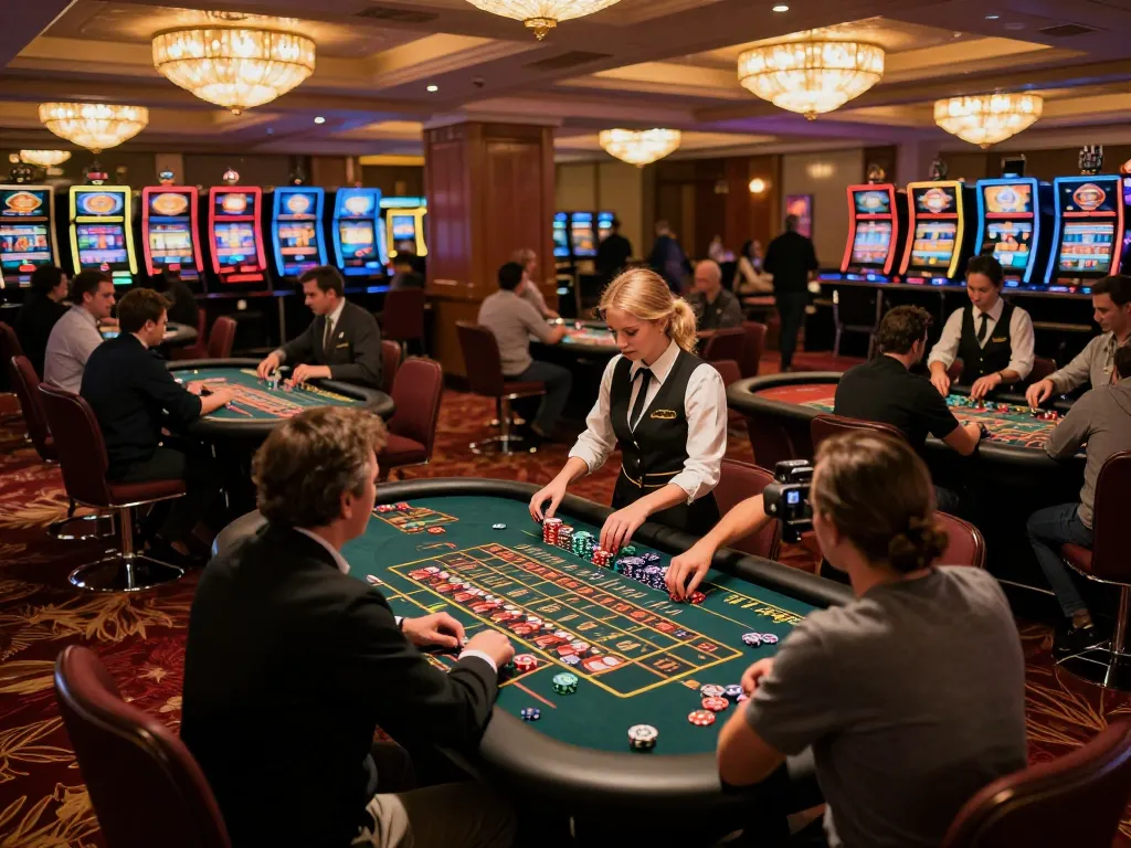 UU888 casino action at roulette tables with players engaged in strategic betting
