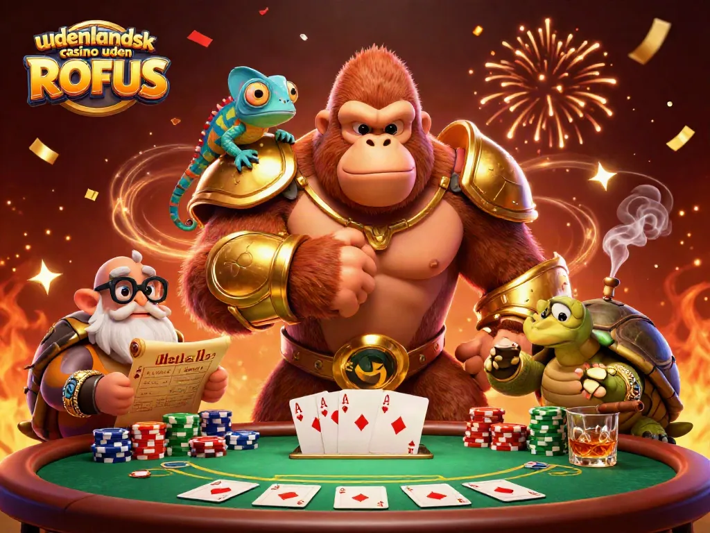 Engage with the exhilarating world of udenlandsk casino uden ROFUS at this vibrant poker showdown.