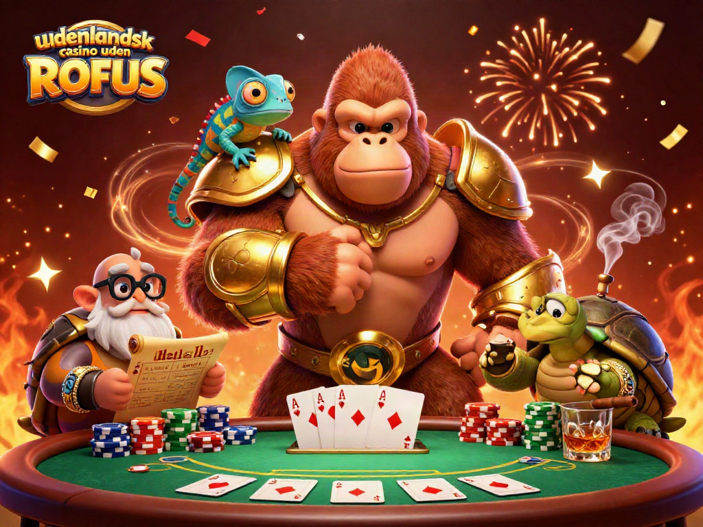 Engage with the exhilarating world of udenlandsk casino uden ROFUS at this vibrant poker showdown.